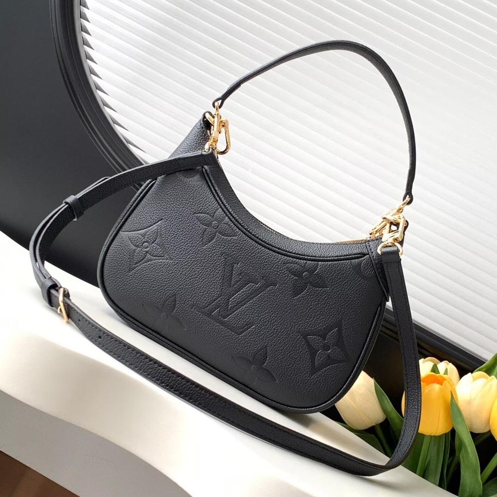 Louis Vuitton Black Embossed Mini
Shoulder Bag